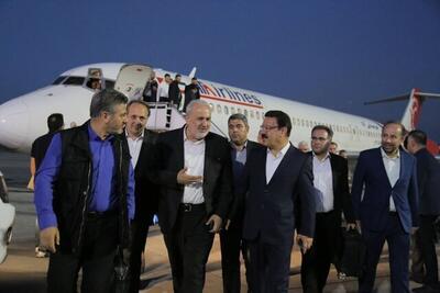 وزیر نیرو وارد تبریز شد