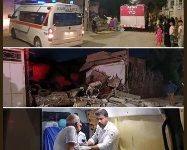 انفجار گاز شهری در آبادان 4 مصدوم برجای گذاشت