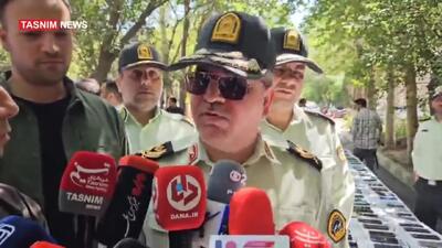 دستگیری باند سارقین مسلح در تهران + فیلم