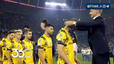 مراسم توزیع مدال و چهره عبوس مهدی طارمی هنگام دریافت مدال نقره | 10 خرداد 1404