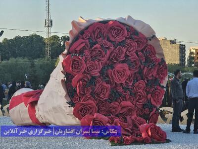 آغاز دوازدهمین جشنواره گل‌های ارومیه از روز گذشته + تصاویر