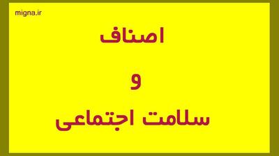 میگنا - نقش اصناف در سلامت اجتماعی