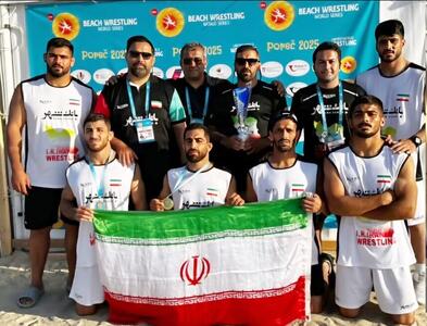 تیم ملی کشتی ساحلی نائب قهرمان کاپ جهانی شد - پارس فوتبال