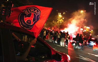 عکس/ پاریس در آشوب بعد از قهرمانی PSG - پارس فوتبال