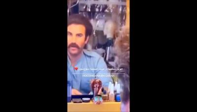 رقص کردی هوتن شکیبا و سهیل مستجابیان در پشت‌صحنه «سووشون» غوغا کرد