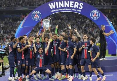 پاری‌سن‌ژرمن، اینتر را له کرد و برای اولین بار قهرمان UCL شد - تسنیم