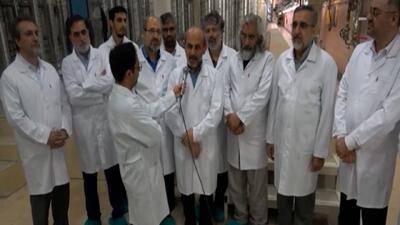 حضور مدیران رسانه ملی در فردو + فیلم