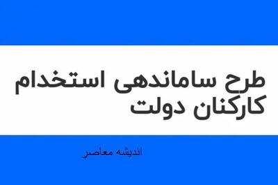 ورود به فاز اجرایی ساماندهی | جزئیات آزمون استخدامی جدید دولت | چه کسانی مشمول طرح می‌شوند؟
