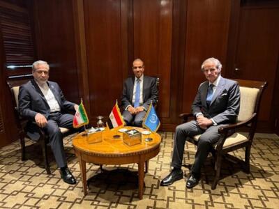 گروسی، مدیرکل آژانس انرژی اتمی: دیداری «به موقع» با عراقچی داشتم