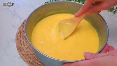 طرز تهیه بستنی سنتی زعفرانی خوشمزه با یک لیتر شیر در خانه