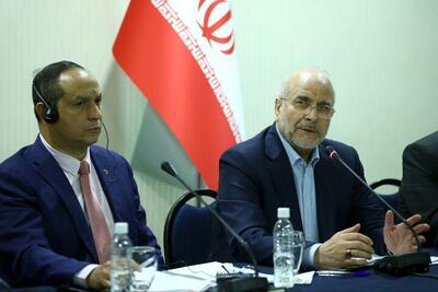 قالیباف: همه باید برای تسهیل تجارت بخش‌های خصوصی ایران و ونزوئلا کمک کنیم/دیدار جمعی از علمای ادیان، نخبگان علمی ونزوئلا با قالیباف