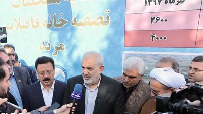 قول وزیر نیرو برای تکمیل سریع مدول دوم تصفیه خانه مرند