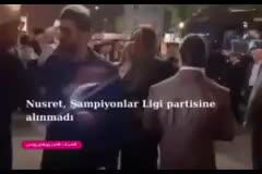 اخراج تحقیرآمیز آشپز ترکیه‌ای از جشن قهرمانی پاری‌سن‌ژرمن!