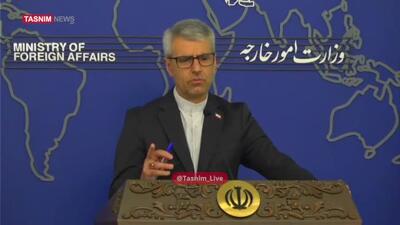 خط و نشان سخنگوی وزارت امور خارجه به تهدیدات اسرائیل