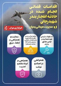 اینفوگرافیک | ۵ اقدام مهم دستگاه قضا به محض وقوع حادثه بندر شهید رجایی در راستای مدیریت میدانی بحران