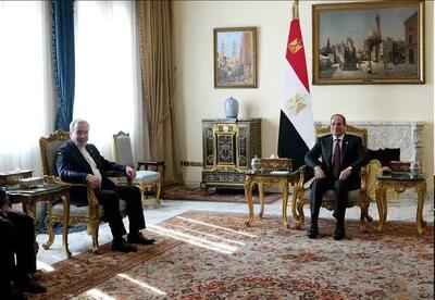 عراقچی با رئیس جمهور مصر دیدار کرد