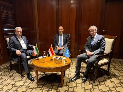 پیام گروسی پس از دیدار با عراقچی و بدر عبدالعاطی