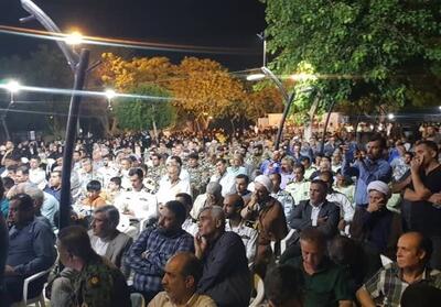 استقبال از پیکر مطهر شهید مرزبانی محمد زارعی در بوشهر - تسنیم