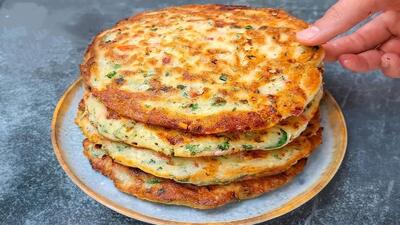 نان پیتزایی؛ یک میان وعده ساده و خوش طعم