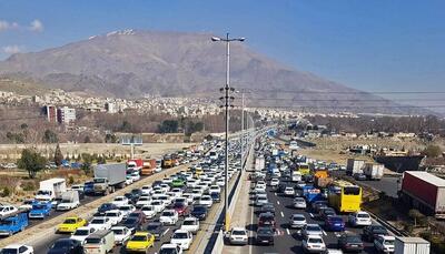 ترافیک در ورودی و خروجی‌های خراسان رضوی سنگین است