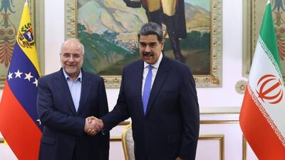 قالیباف با رئیس جمهور ونزوئلا دیدار کرد