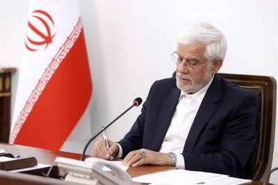 تسلیت معاون اول رئیس‌جمهور به علی مطهری