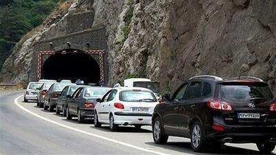 ترافیک پرحجم در جاده‌های شمال/ کندوان یک‌طرفه شد‌