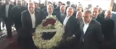 ببینید |  ادای احترام عراقچی به مزار شهید سیدحسن نصرالله