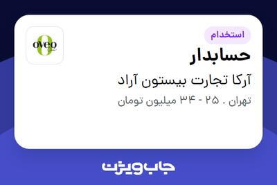 استخدام حسابدار در آرکا تجارت بیستون آراد