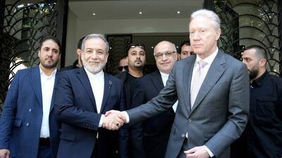 دیدار عراقچی با همتای لبنانی در بیروت+ عکس