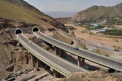 بازگشایی آزادراه در محدوده منجیل به رودبار