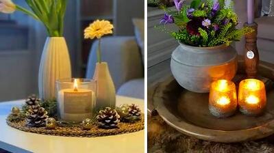 جدیدترین نمونه‌ های سینی دکوری؛ ایده‌ های چشم‌ نواز برای میز پذیرایی مینیمال و کلاسیک