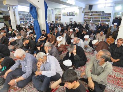 گزارش تصویری: عزاداری روز شهادت امام باقر (ع) در دفتر مرحوم آیت الله العظمی صانعی | شفقنا