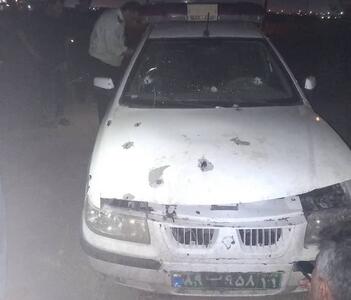بررسی حادثه تلخ حمله به سمند پلیس در اهواز/ لزوم و چگونگی ضد گلوله سازی خودرو های موجود پلیس + تصاویر