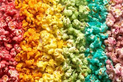 طرز تهیه ۳ سوته پفیلا رنگی کره ای خوشمزه