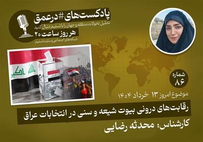 پادکست|رقابت‌های درونی بیوت شیعه و سنی در انتخابات عراق - تسنیم