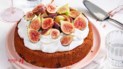 طرز تهیه کیک انجیر؛ کیک تابستانی لذیذ و مقوی | زرچین
