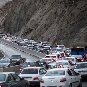 جاده چالوس و تهران-شمال یک طرفه است