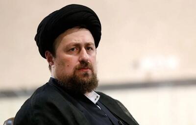 ژست جالب نوه و نتیجه امام خمینی در یک قاب خاص