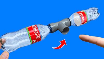 دیگه بطری نوشابه را دور ننداز / ایده خلاقانه ساخت وسایل کاربردی با بطری پلاستیکی