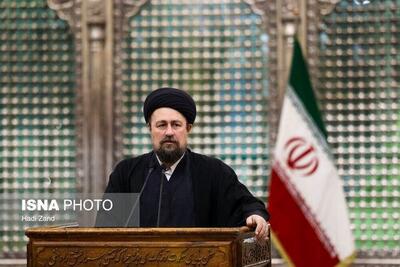 سیدحسن خمینی: عزت ملی ما نباید تضعیف شود / پس از انقلاب روح بیداری به خارج از مرزهای ایران کشیده شد.