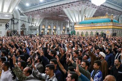 تصاویری از همنشینی فرماندهان بلندپایه سپاه و دولتمردان پزشکیان | سردار قاآنی هم به حرم امام رفته بود | تصاویر