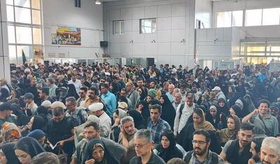 تردد ۲۴ هزار زائر از مرز مهران در آستانه روز عرفه+ فیلم