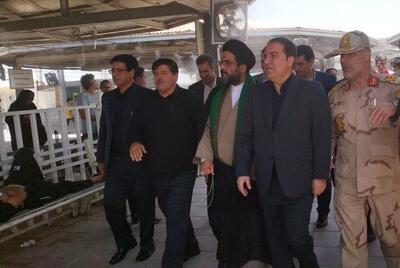 بازدید سرزده استاندار ایلام از مرز مهران و تاکید بر تسهیل تردد زوار