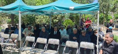 پیکر پدر علم زلزله شناسی ایران در خانه ابدی آرام گرفت