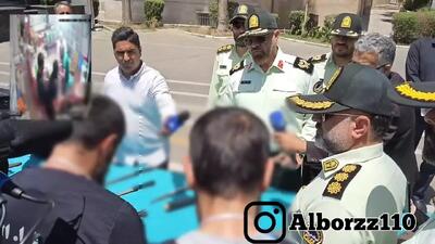 شرور سابقه‌دار البرز به غلط‌کردن افتاد!