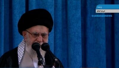 رهبر معظم انقلاب در حرم امام:  امروز در جهان غرب، انسان یک حرکتی را به سمت بیزاری از ارزشهای غربی می‌بیند؛ امام یک چنین انقلابی را به وجود آورد/ انقلاب اسلامی ایران دنیای غرب را غافلگیر کرد/ جمهوری اسلامی در مقابل‌ همه توطئه‌ها، طراحی‌ها و دشمنی‌ها طاقت آ