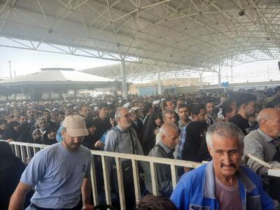 بازگشایی درب دوم مسافری عراق با رایزنی مرزبانان مهران
