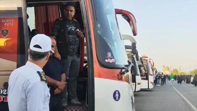 رضایت رانندگان اتوبوس از ساماندهی محل‌های پارک توسط پلیس راهور تهران