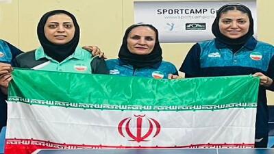 بازی‌های جهانی ورزش کارگران؛ تیم تنیس روی میز بانوان ایران طلایی شد
